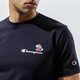 Férfi póló CHAMPION PÓLÓ CREWNECK PÓLÓ 216871kk001 szín: fekete