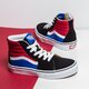 Gyerek sportcipők VANS UY SK8-HI vn000d5f9am1 szín: piros