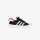 Gyerek sportcipők ADIDAS SUPERSTAR 360 C q46299 szín: fekete