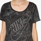 Női póló NIKE PÓLÓ TEE-BF BURNOUT GLITCH 803993010 szín: fekete