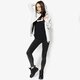 Női póló NIKE PÓLÓ SS W NSW ESSNTL TEE HBR 829747-010 szín: fekete