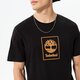 Férfi póló TIMBERLAND PÓLÓ EPP - SS STACK LOGO PRINT TEE tb0a5zh1p561 szín: fekete