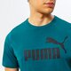 Férfi póló PUMA PÓLÓ ESS LOGO TEE (S) 586667 20 szín: zöld