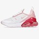 Gyerek sportcipők NIKE AIR MAX 270  943345-108 szín: fehér