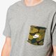 Férfi póló NIKE PÓLÓ NIKE TEE-DROP HEM POCKET 805208091 szín: szürke