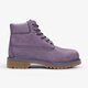 Gyerek téli cipők TIMBERLAND PREMIUM 6 INCH WP BOOT  a1ocr szín: lila