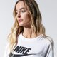 Női póló NIKE PÓLÓ W NSW TEE ESSNTL LS ICON FTRA bv6171-100 szín: fehér