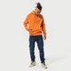 Férfi pulóver NIKE PULÓVER KAPUCNIS NIKE SPORTSWEAR CLUB FLEECE bv2654-808 szín: barna