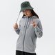 Női pulóver NIKE PULÓVER CIPZÁRAS KAPUCNIS SPORTSWEAR ESSENTIAL bv4122-063 szín: szürke