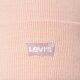 Női téli sapka LEVI'S SAPKA SLOUCHY BEANIE - TONAL BATWING 38141-0099 szín: rózsaszín