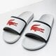 Férfi papucsok és szandálok LACOSTE CROCO SLIDE TRI 3 739cma0043407 szín: fehér