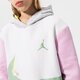 Gyerek pulóver JORDAN PULÓVER KAPUCNIS JORDAN WRAP PULLOVER GIRL 45b319-001 szín: fehér
