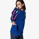 Női pulóver NIKE PULÓVER W NSW CREW LOGO TAPE SPORTSWEAR ar3054-438 szín: kék