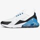 Férfi sportcipők NIKE AIR MAX 270 dc1938-100 szín: fehér