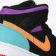 Gyerek sportcipők AIR JORDAN 1 MID GS  554725-083 szín: fekete