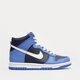 Gyerek sportcipők NIKE DUNK HIGH (GS) db2179-400 szín: fekete
