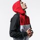 Férfi télikabát NEW ERA KABÁT NBA HOODED WINDBREAKER WHIBLKFDR 12033459 szín: piros