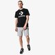 Férfi póló CONVERSE PÓLÓ SS STAR CHEVRON TEE 10007888-a01 szín: fekete