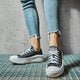 Női tornacipők CONVERSE CHUCK TAYLOR ALL STAR MOVE 570256c szín: fekete