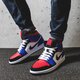 Férfi sportcipők AIR JORDAN 1 MID 554724-124 szín: piros