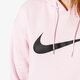 Női pulóver NIKE PULÓVER W NSW SWSH MELEGÍTŐS FT SPORTSWEAR av8290-663 szín: rózsaszín