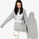 Női pulóver ADIDAS PULÓVER OVERSIZED dh3125 szín: szürke