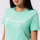 Női póló CHAMPION PÓLÓ CREWNECK PÓLÓ 114911gs101 szín: zöld
