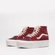 Női tornacipők VANS UA SK8-HI TAPERED STACKFORM vn0a7q5ptwp1 szín: piros