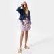 Női póló ADIDAS PÓLÓ CROPPED TEE gn4327 szín: barna
