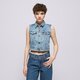 Női mellények LEVI'S MELLÉNY XS VEST WAISTBAND MED INDIGO a7437-0000 szín: kék