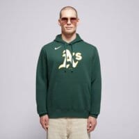 NIKE PULÓVER KAPUCNIS MLB LOGO CLUB FLEECE HOOD OAKLAND ATHL