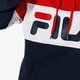 Férfi pulóver FILA PULÓVER NIGHT BLOCKED HOODIE 687001g06 szín: sötétkék