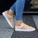 Gyerek sportcipők ADIDAS CAMPUS J b38004 szín: bézs