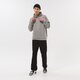 Férfi pulóver VANS PULÓVER FOUNDATION MINI LOGO PO HOODY vn0007fn4ou szín: szürke