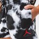 Gyerek sortok és ruhák JORDAN RÖVIDNADRÁG JORDAN GIRL TIE DYE FT GIRL 45a766-023 szín: fekete
