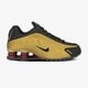 Gyerek sportcipők NIKE SHOX R4 (GS) bq4000-003 szín: fekete
