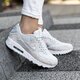 Női sportcipők NIKE WMNS AIR MAX 90 PRM 896497004 szín: szürke