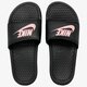 Női papucsok és szandálok NIKE BENASSI 343881-007 szín: fekete