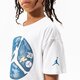 Gyerek póló JORDAN PÓLÓ JUMPMAN DENIM PLAY TEE GIRL 45b541-001 szín: fehér