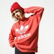 Női pulóver ADIDAS PULÓVER TRF CREW SWEAT fm3291 szín: piros