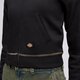 Női pulóver DICKIES PULÓVER FUNNEL NECKL FZ CARDIGAN W dk0a4z71blk1 szín: fekete