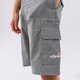 Férfi rövidnadrágok ELLESSE RÖVIDNADRÁG FIGURI CARGO SHORT GREY shi11943109 szín: szürke