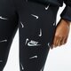 Gyerek nadrágok NIKE LEGGINGS SPORTSWEAR cu8337-010 szín: fekete