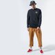 Férfi pulóver VANS PULÓVER CHECKER 66 CREW vn0a4rqyblk1 szín: fekete