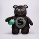 Női hátizsák SPRAYGROUND HÁTIZSÁK DRIPPING SHARKS MONEYBEAR 910b7974nsz szín: fekete