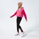 Gyerek nadrágok NIKE LEGGINGS GIRLS' SPORTSWEAR GRAPHIC GIRL dd6278-013 szín: fekete