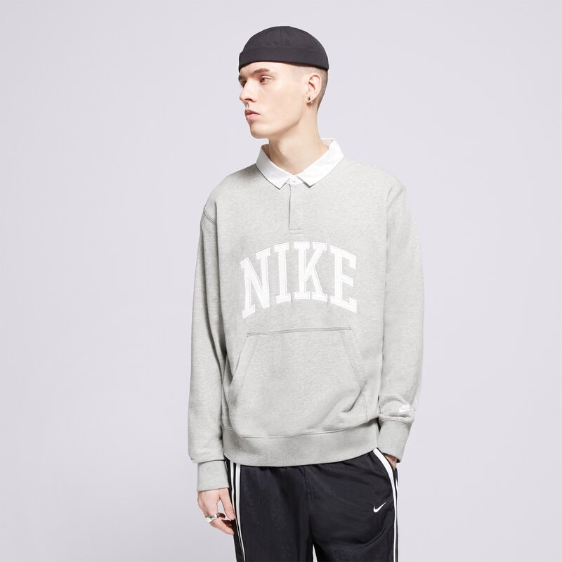 NIKE PULÓVER M NK CLUB HBR FT LS PÓLÓ