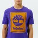 Férfi póló TIMBERLAND PÓLÓ YC SS STACK LOGO TEE tb0a2aj1cc61 szín: lila