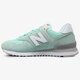 Női sportcipők NEW BALANCE WL574ESM wl574esm szín: zöld