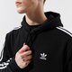 Férfi pulóver ADIDAS PULÓVER KAPUCNIS 3-STRIPES HOODY h06676 szín: fekete